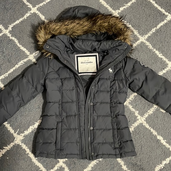 Abercrombie Kids Jackets \u0026 Coats | Abercrombie Puffer Jacket | Kids - Girl | Gray | Color: Gray | Size: mg | Xsweetiiiex's Closet